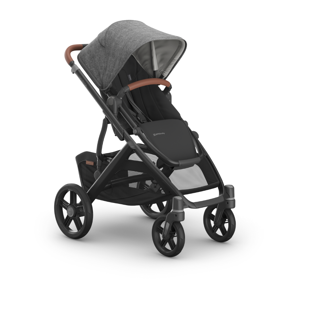 UPPAbaby VISTA V3 Pushchair + Carrycot - Greyson - Charcoal Mélange