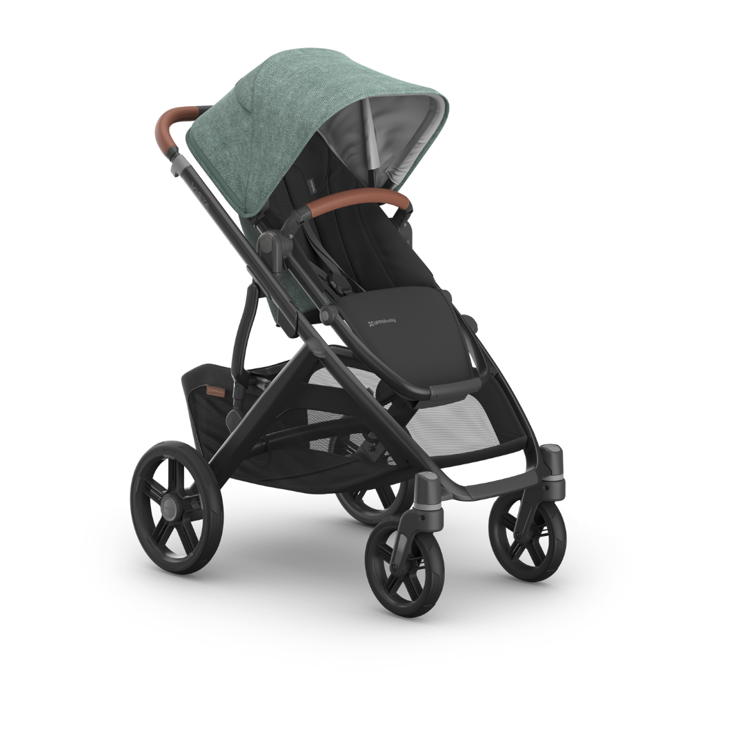 UPPAbaby VISTA V3 Pushchair + Carrycot - Gwen - Green Mélange