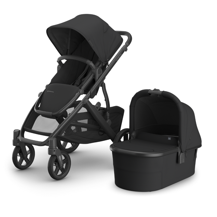 UPPAbaby VISTA V3 Pushchair + Carrycot - Jake - Black