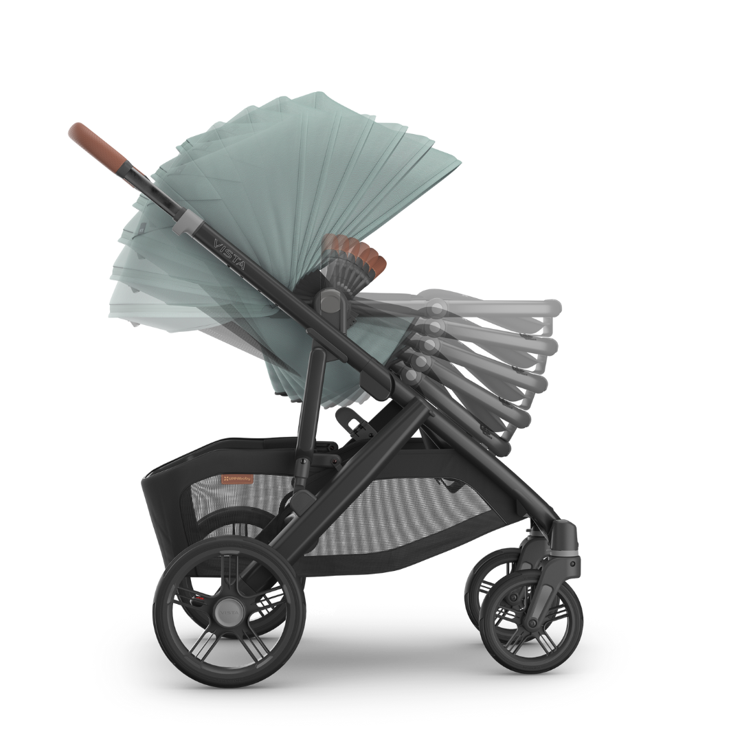 UPPAbaby VISTA V3 Pushchair + Carrycot - Kenzi - Mystic Aqua