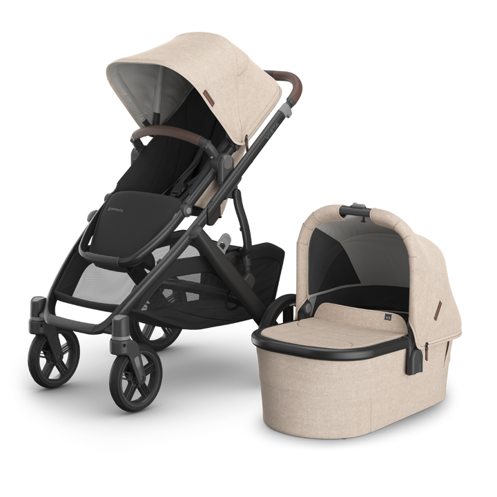 UPPAbaby VISTA V3 Pushchair + Carrycot - Liam - Oat Melange