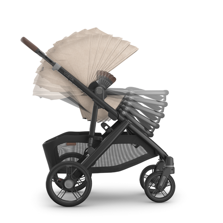 UPPAbaby VISTA V3 Pushchair + Carrycot - Liam - Oat Melange