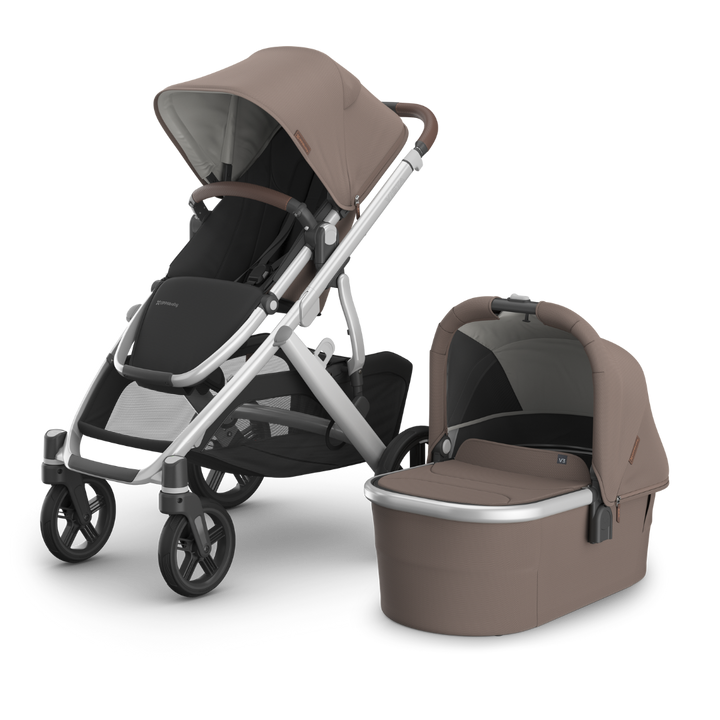 UPPAbaby VISTA V3 Pushchair + Carrycot - Theo - Dark Taupe