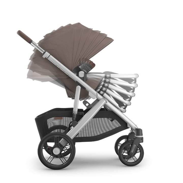 UPPAbaby VISTA V3 Pushchair + Carrycot - Theo - Dark Taupe