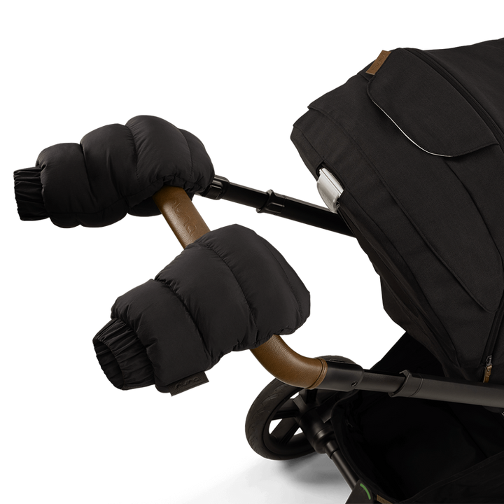 Nuna Stroller Footmuff with Gloves and Bag - Caviar