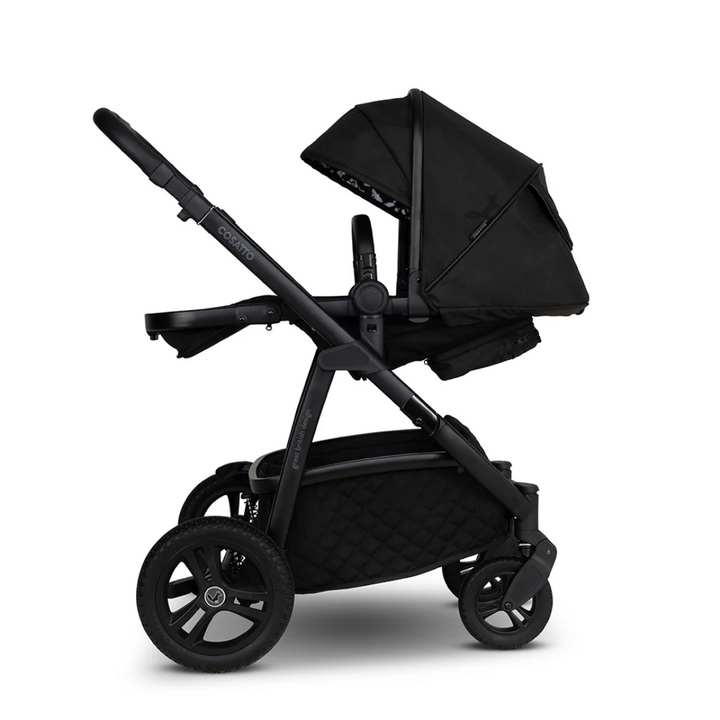 Cosatto Wow 3 Pram and Accessories Bundle - Silhouette