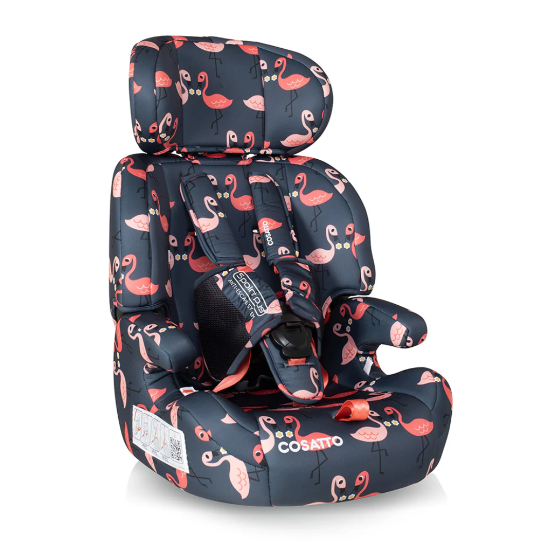 Cosatto Zoomi Group 123 Car Seat - Pretty Flamingo