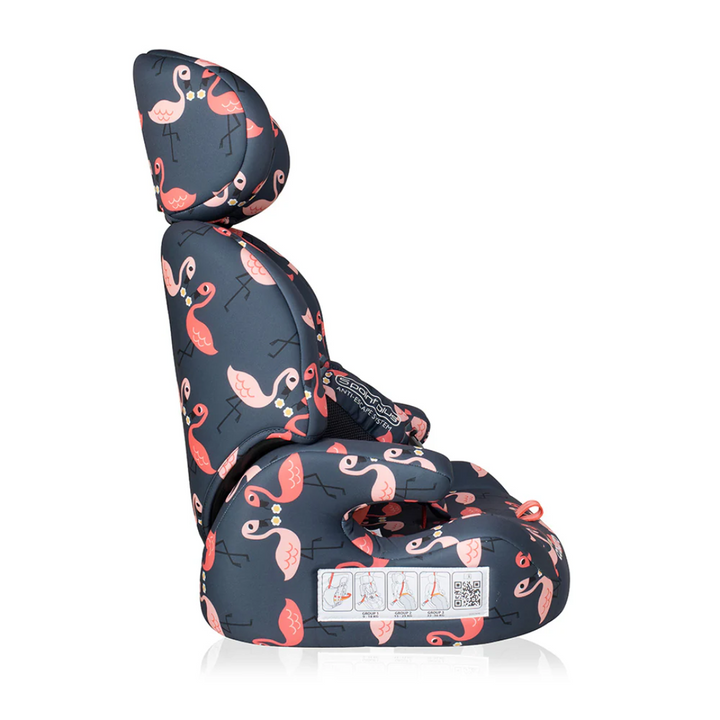 Cosatto Zoomi Group 123 Car Seat - Pretty Flamingo